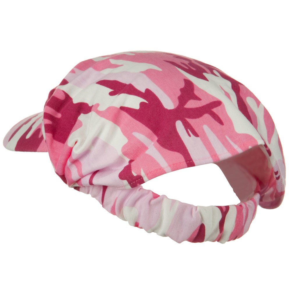 Camouflage Breathable Eye Protection Hat - Adjustable Elastic Band