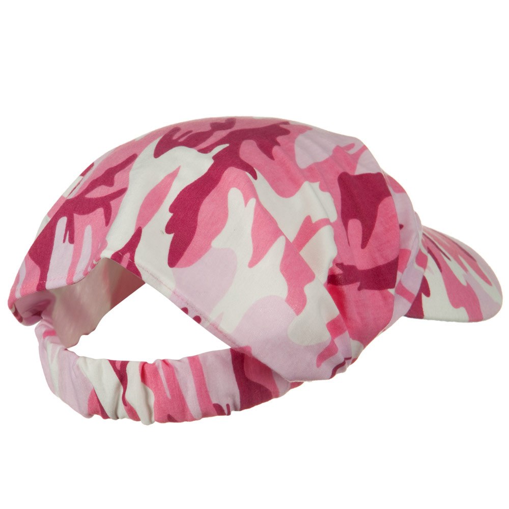 Camouflage Breathable Eye Protection Hat - Adjustable Elastic Band