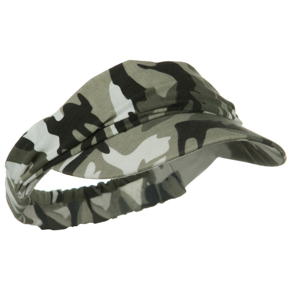 Camouflage Breathable Eye Protection Hat - Adjustable Elastic Band