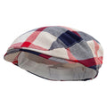 Classic preppy plaid ivy hat