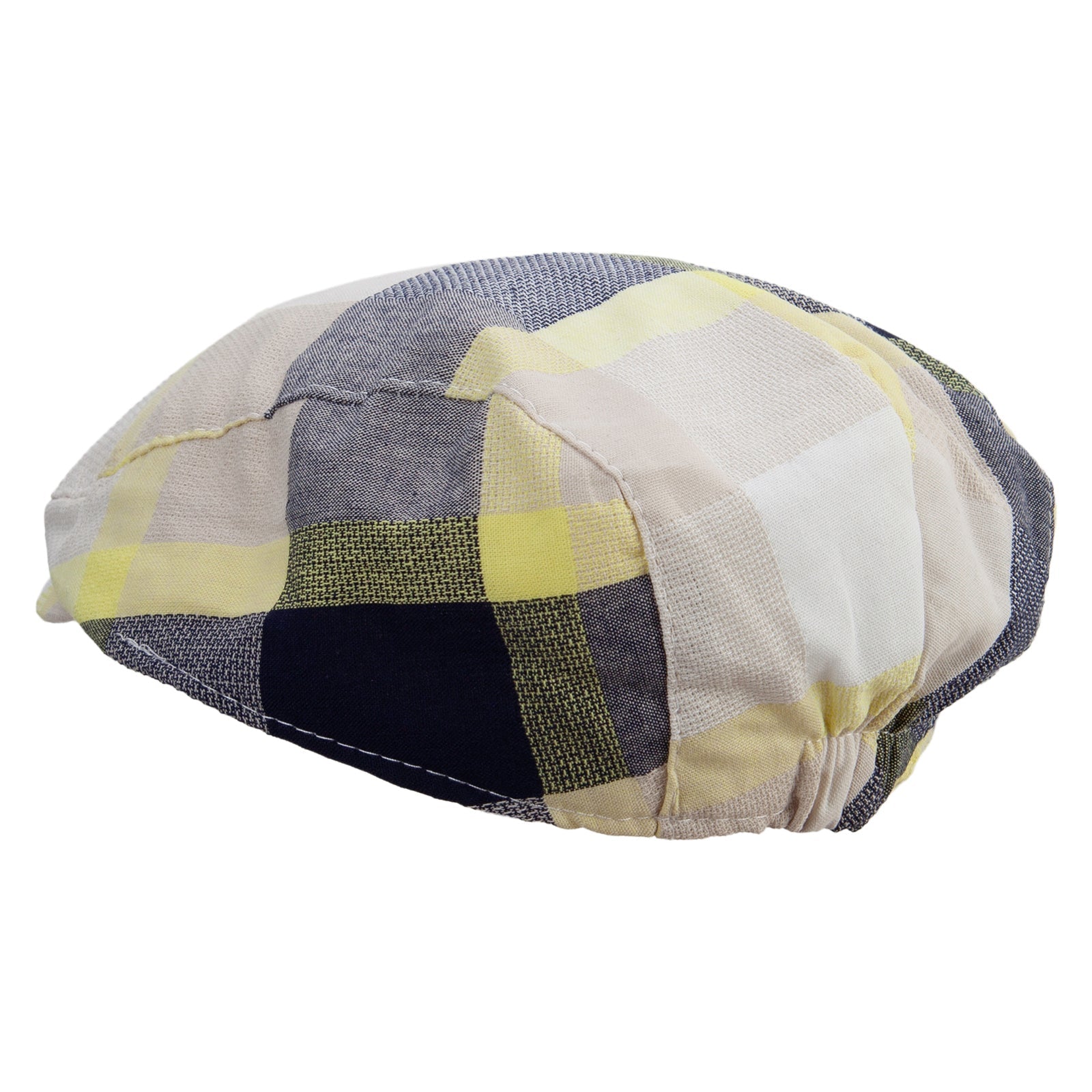 Classic preppy plaid ivy hat