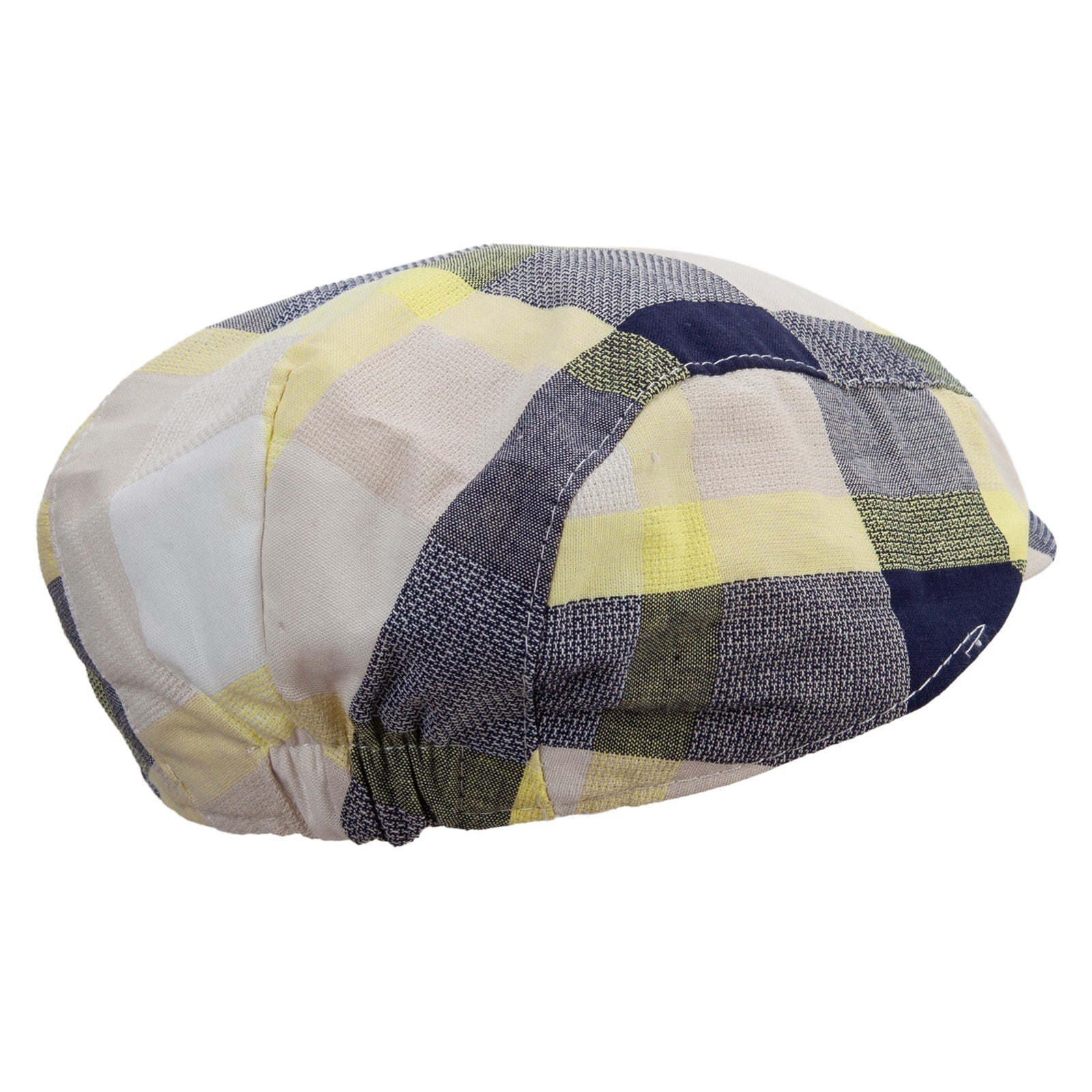 Classic preppy plaid ivy hat