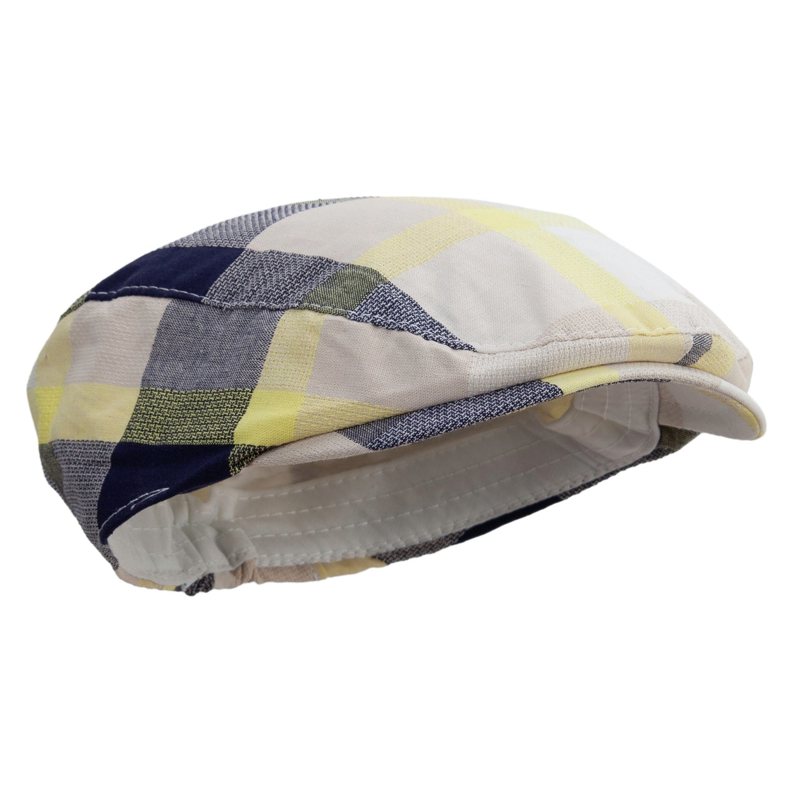 Classic preppy plaid ivy hat