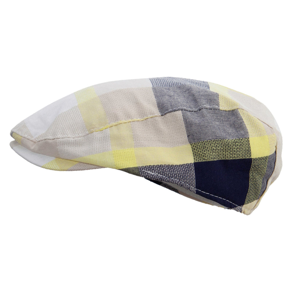 Classic preppy plaid ivy hat