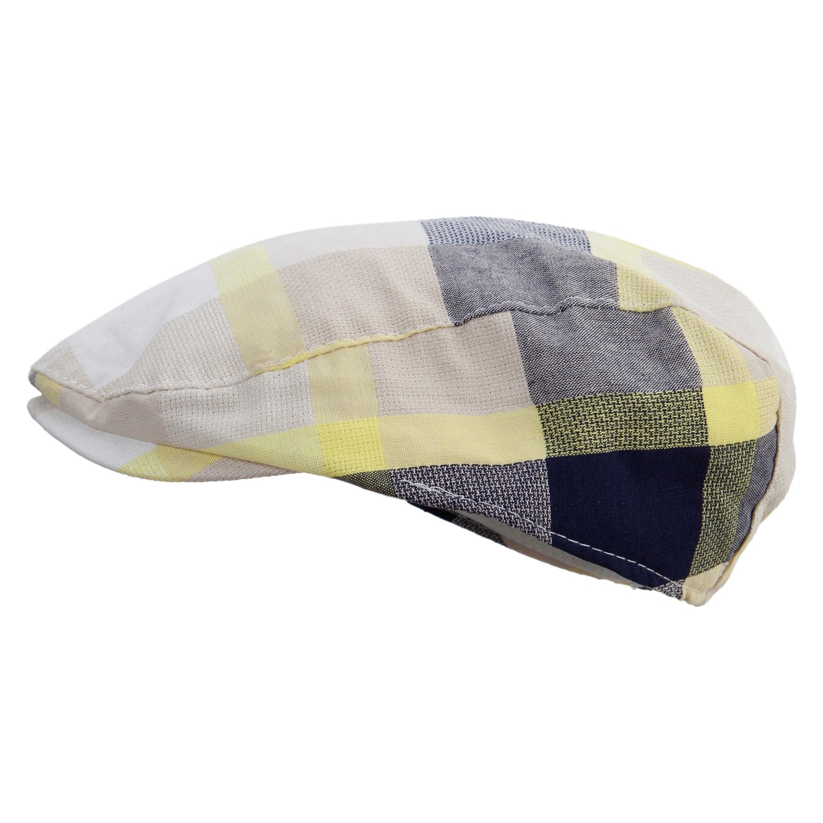 Classic preppy plaid ivy hat