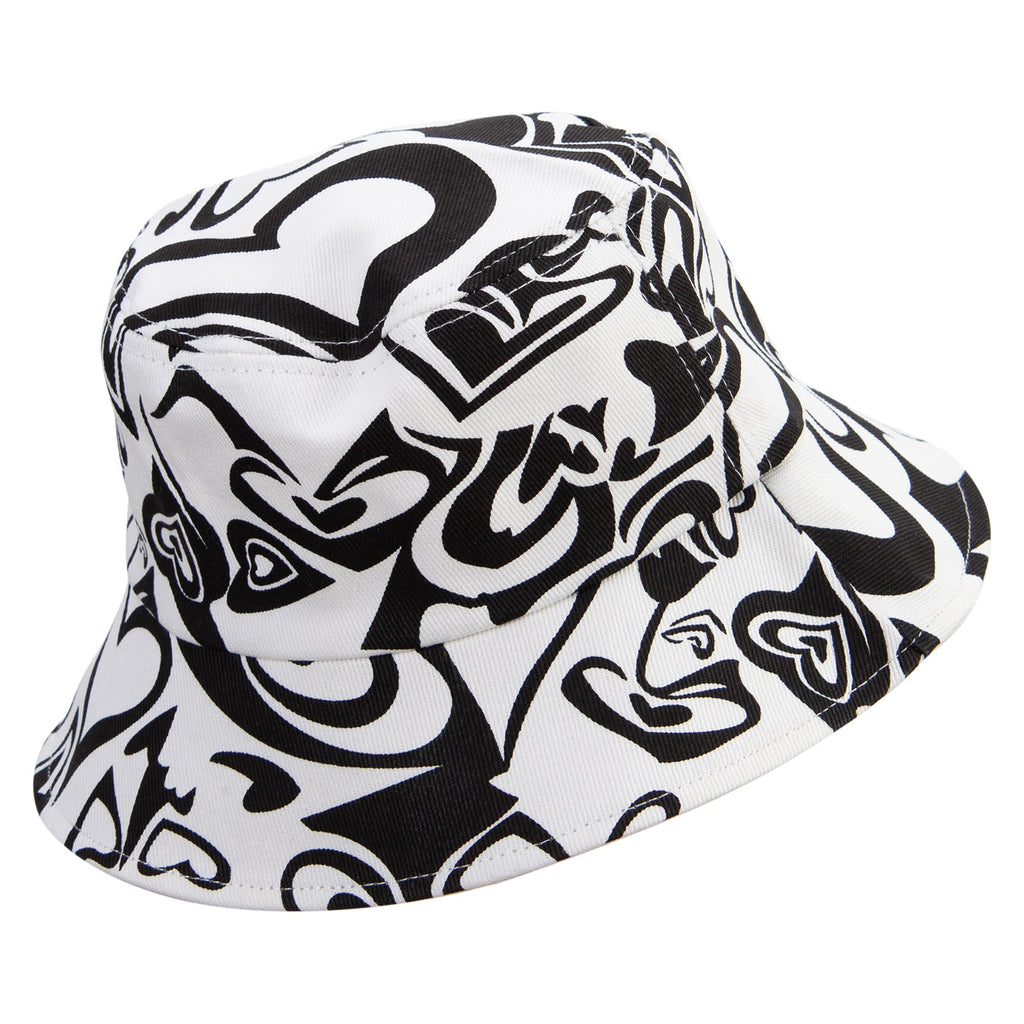 Cute heart pattern | Trendy casual versatile sun hat