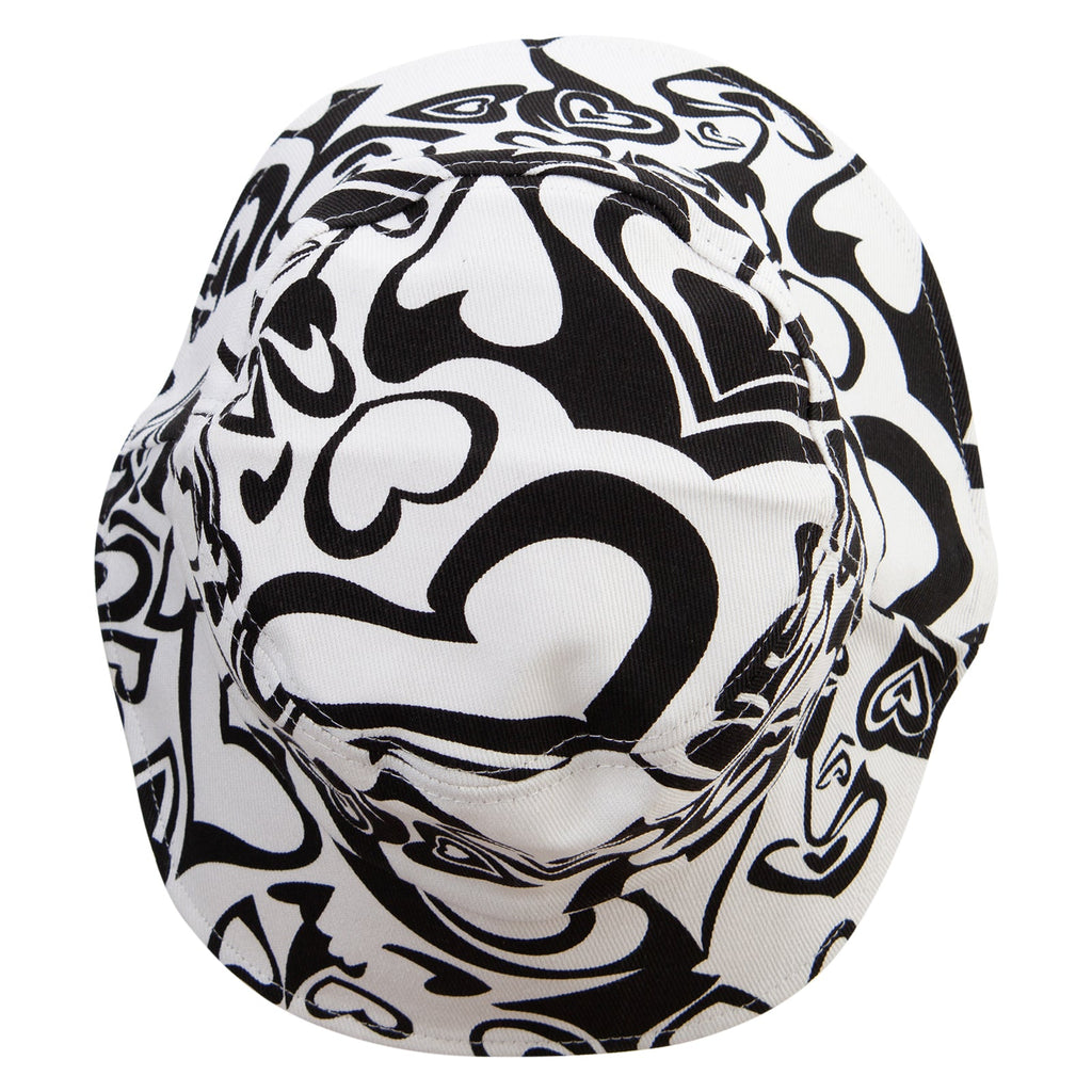 Cute heart pattern | Trendy casual versatile sun hat