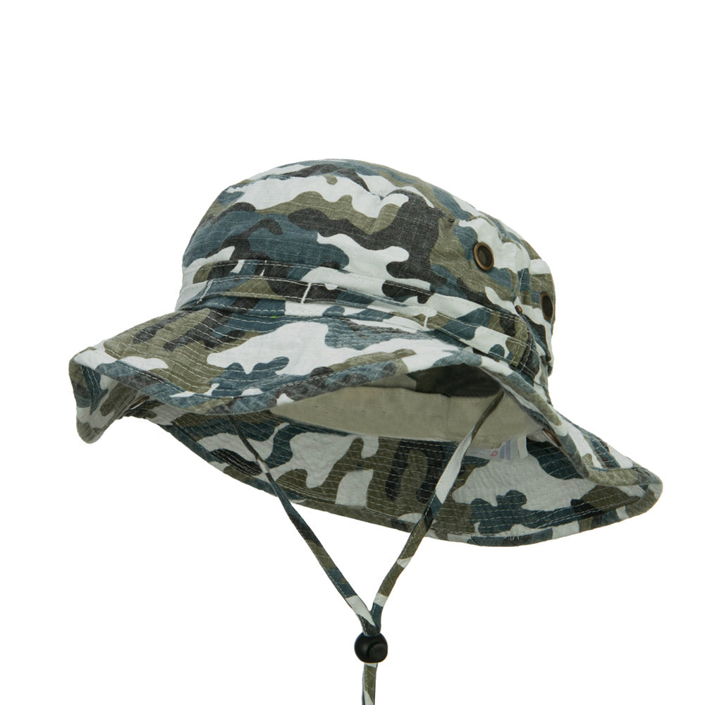 Retro washed camouflage tactical cap | Unisex