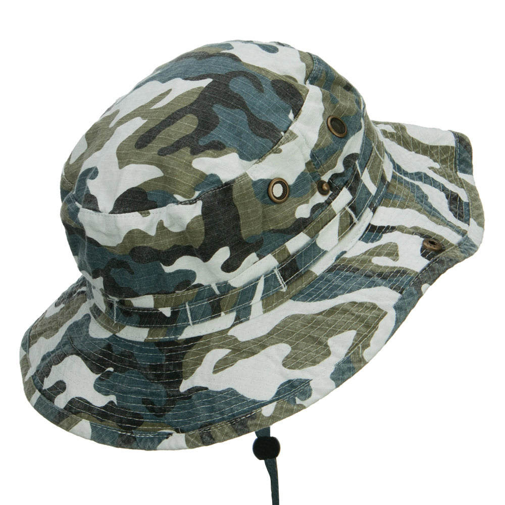 Retro washed camouflage tactical cap | Unisex