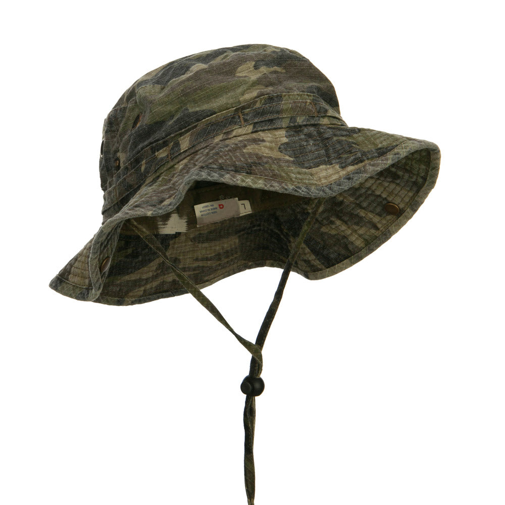 Retro washed camouflage tactical cap | Unisex
