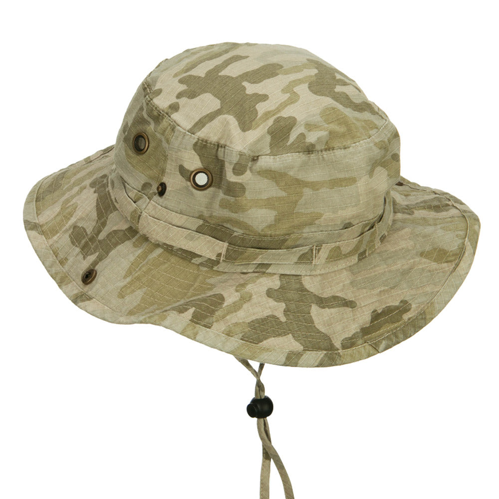 Retro washed camouflage tactical cap | Unisex