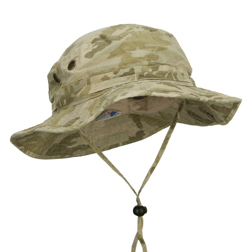 Retro washed camouflage tactical cap | Unisex