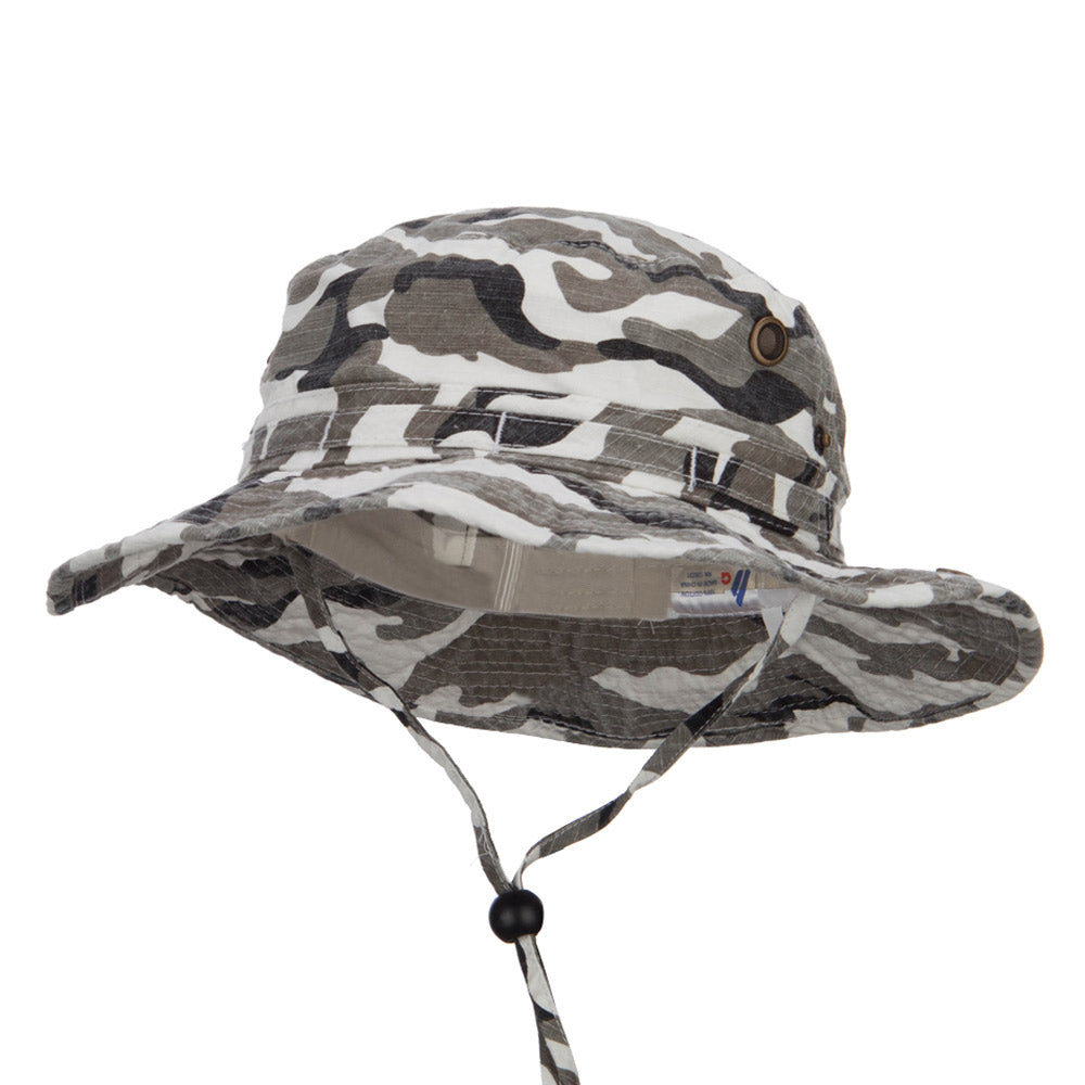 Retro washed camouflage tactical cap | Unisex