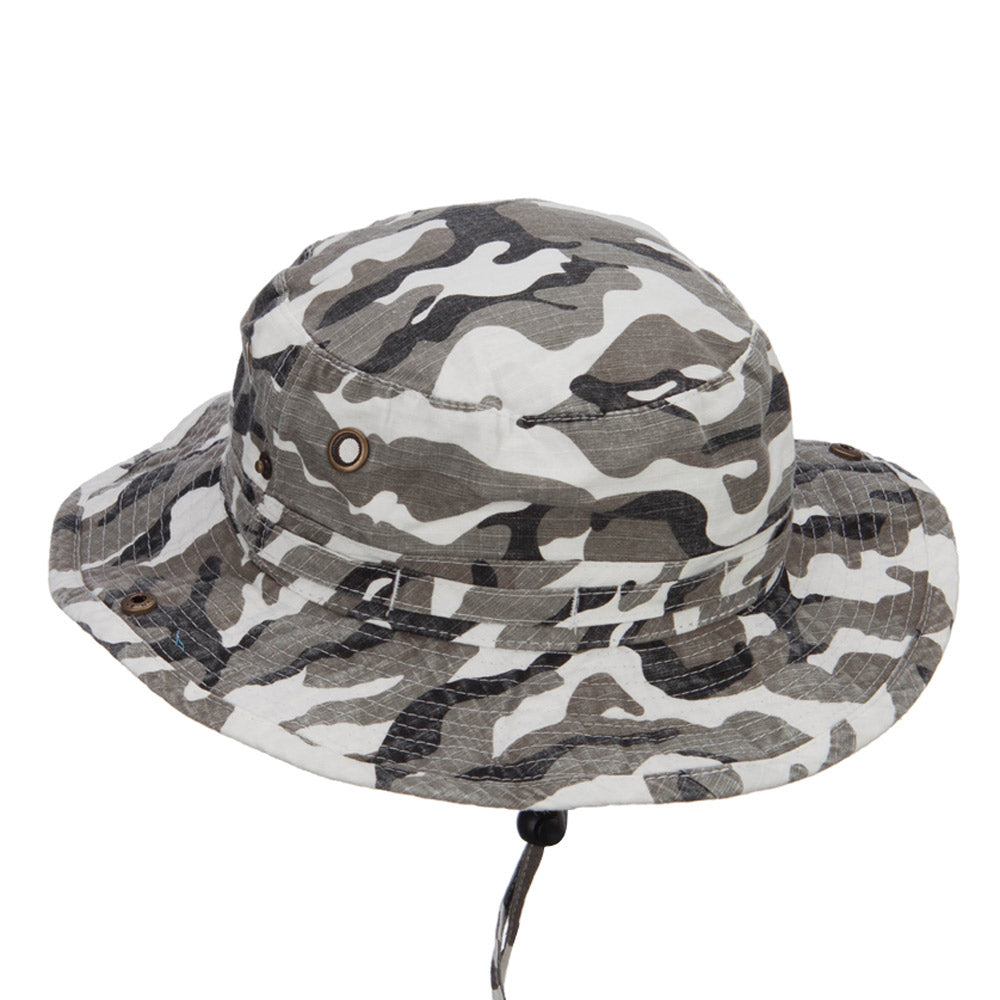Retro washed camouflage tactical cap | Unisex