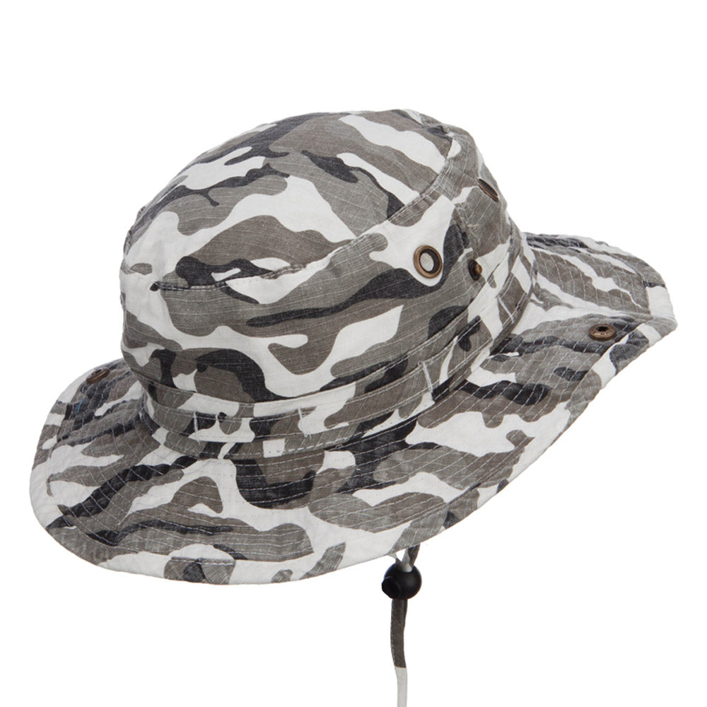 Retro washed camouflage tactical cap | Unisex
