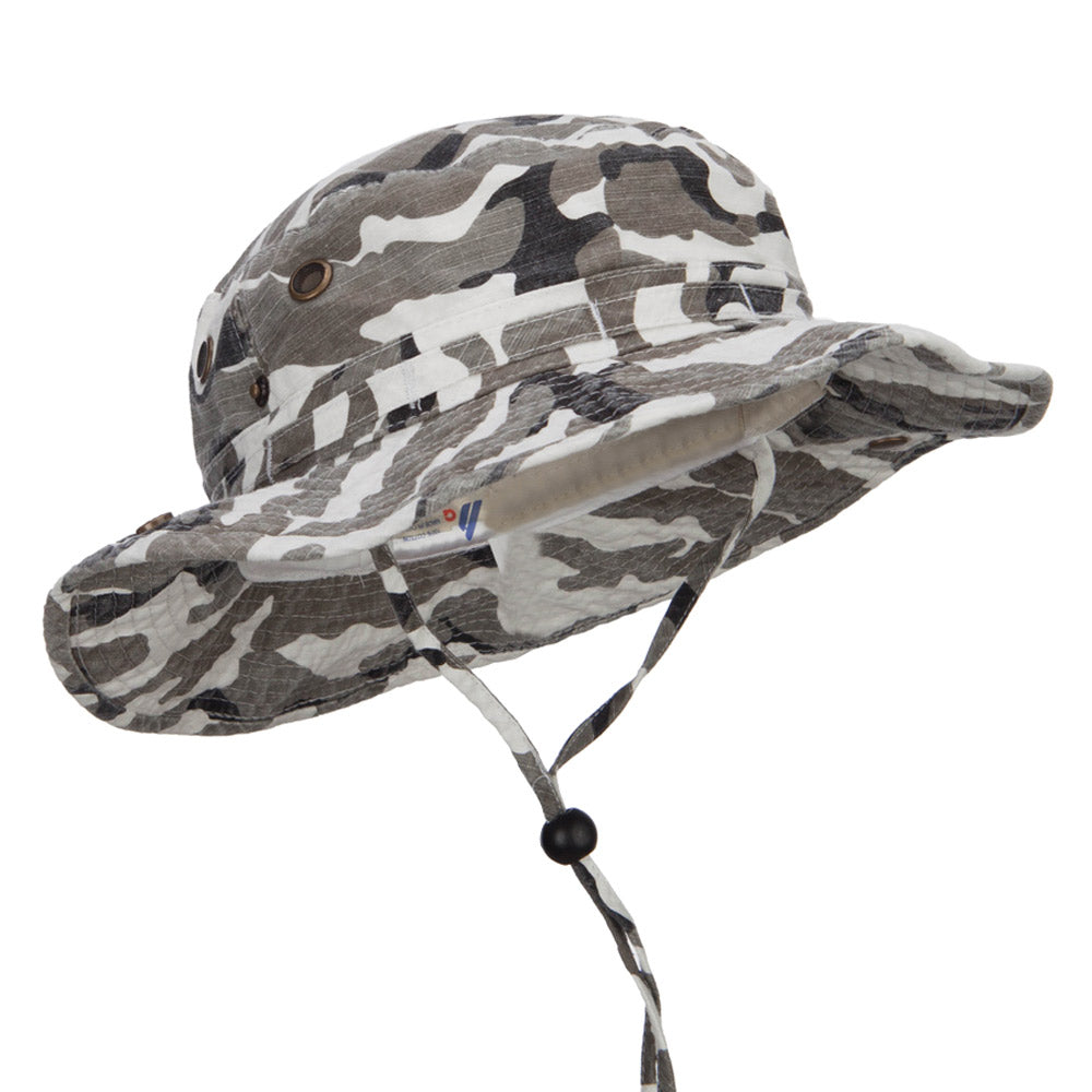Retro washed camouflage tactical cap | Unisex