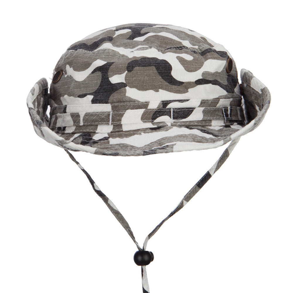 Retro washed camouflage tactical cap | Unisex