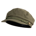 Breathable mesh design fisherman cotton newsboy cap