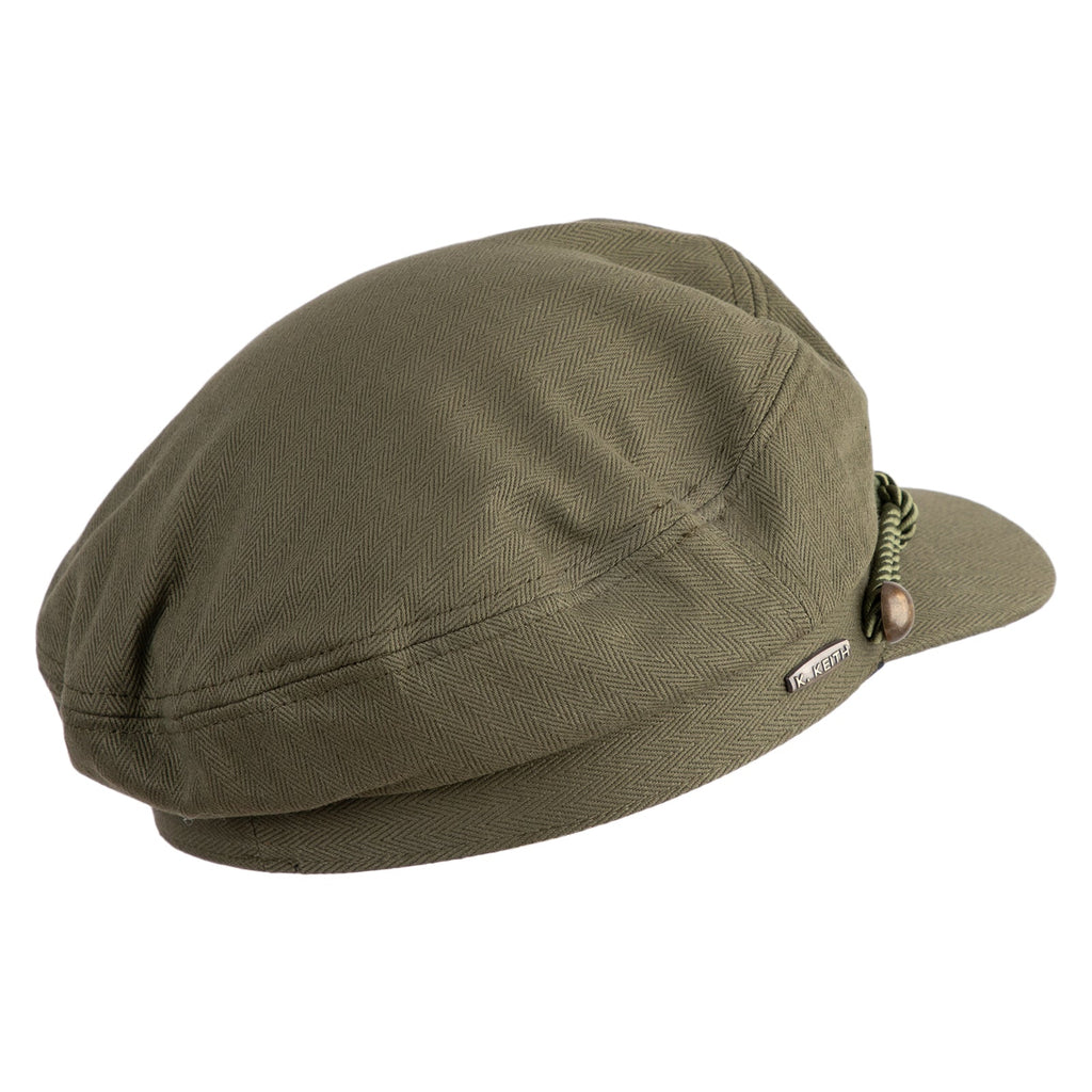 Breathable mesh design fisherman cotton newsboy cap