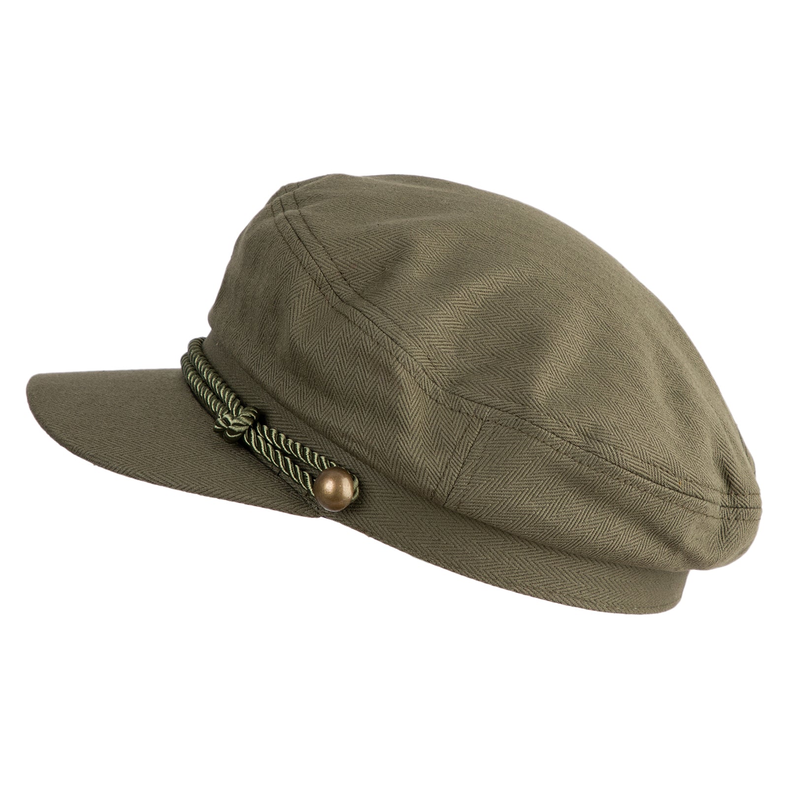 Breathable mesh design fisherman cotton newsboy cap