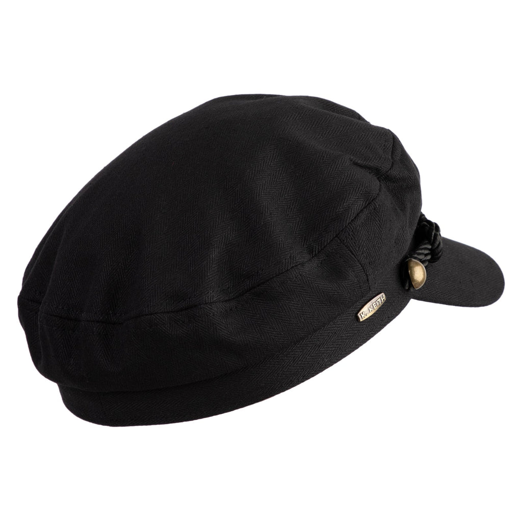 Breathable mesh design fisherman cotton newsboy cap