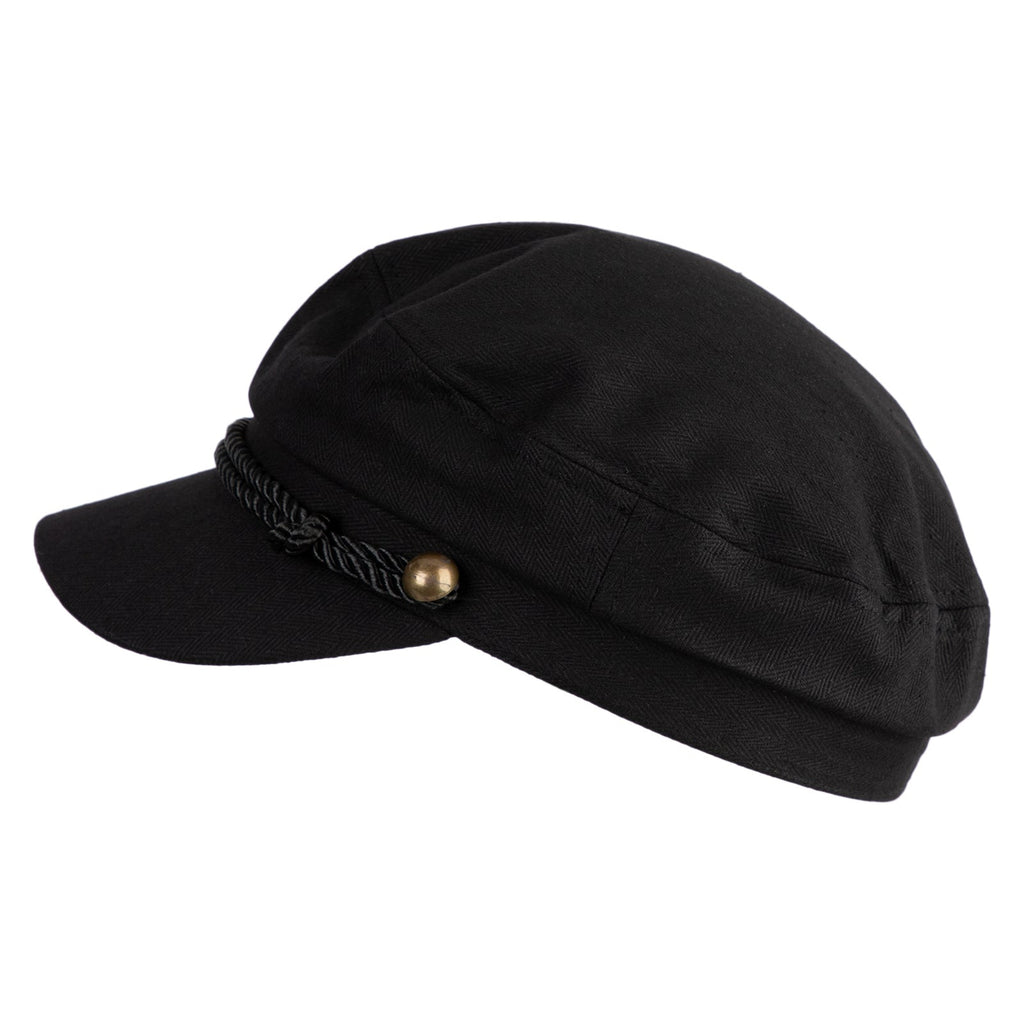 Breathable mesh design fisherman cotton newsboy cap