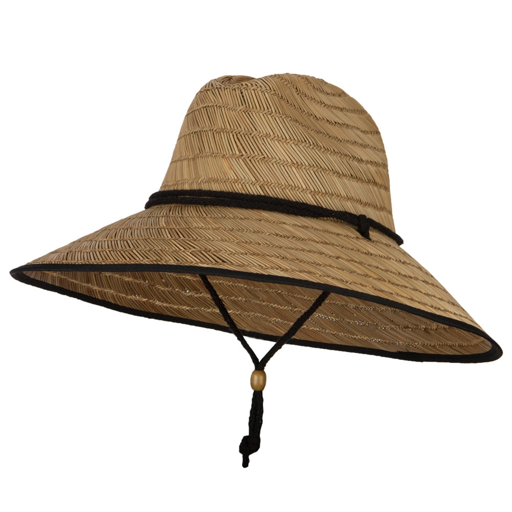 Beach Lifeguard Straw Hat | Summer Sun Protection