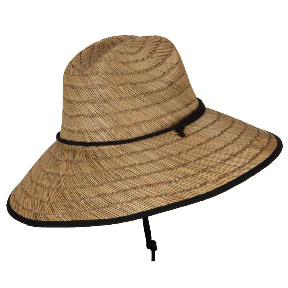 Beach Lifeguard Straw Hat | Summer Sun Protection