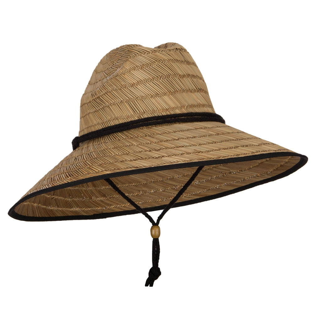 Beach Lifeguard Straw Hat | Summer Sun Protection