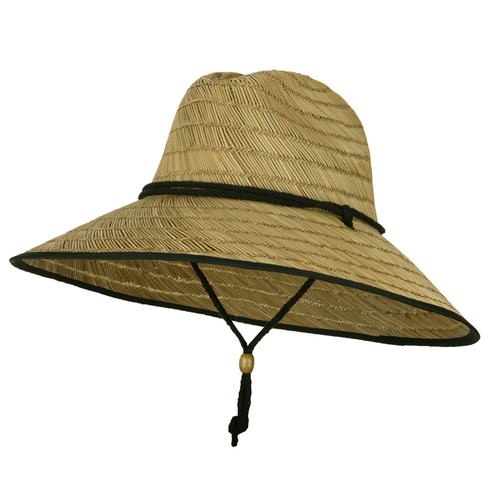 Beach Lifeguard Straw Hat | Summer Sun Protection