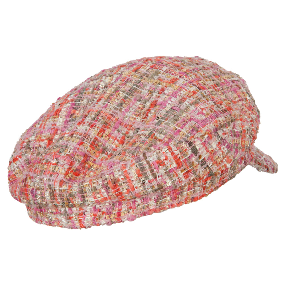 Multicolored twill captain's hat