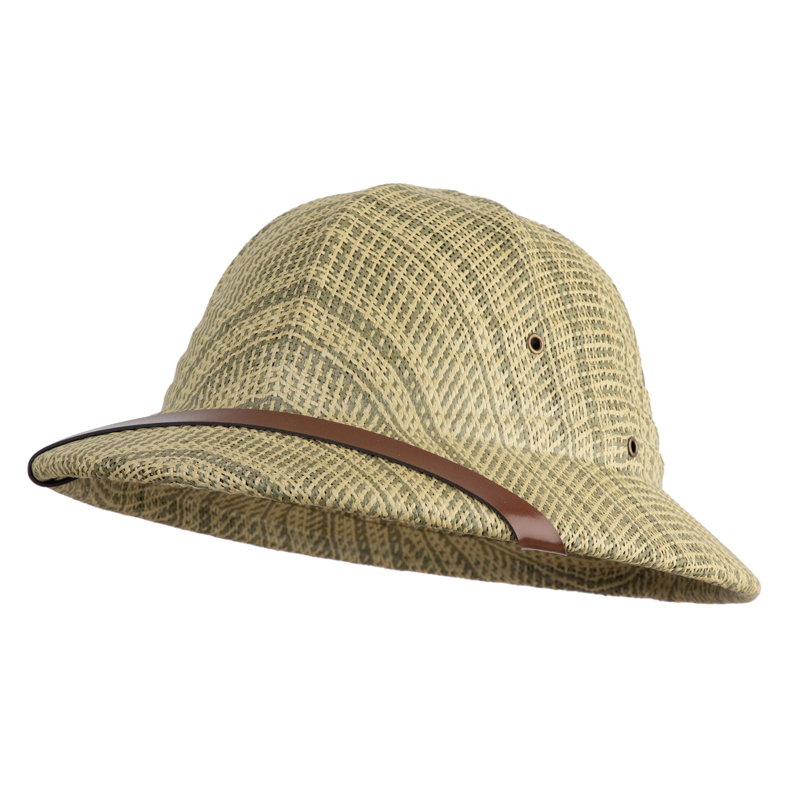 Pith Helmet Hat | Twisted Toyo Woven