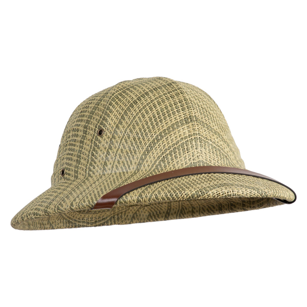 Pith Helmet Hat | Twisted Toyo Woven
