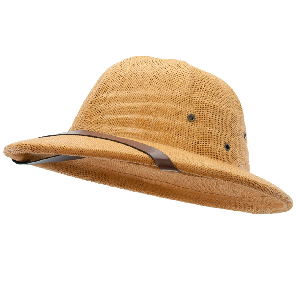 Pith Helmet Hat | Twisted Toyo Woven