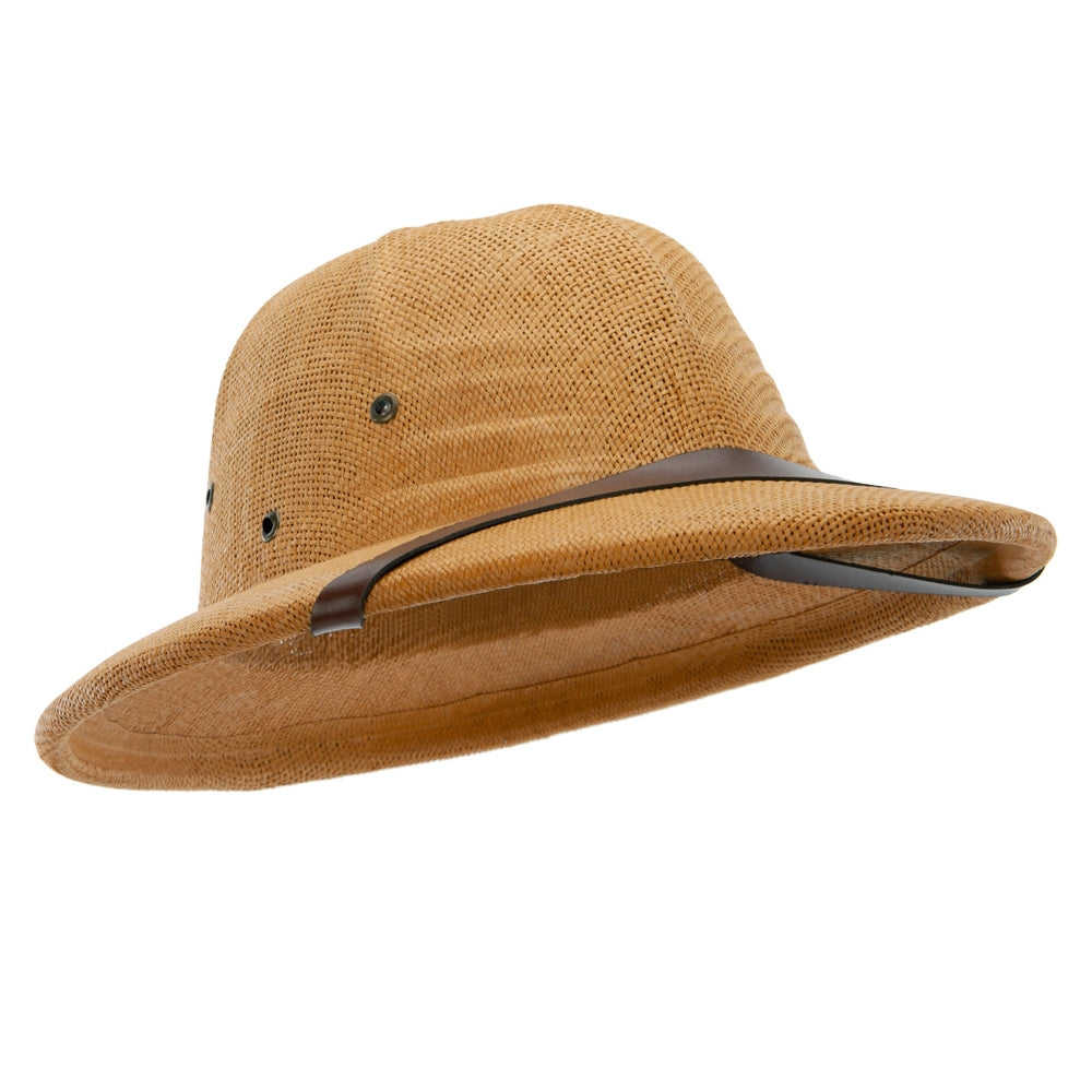 Pith Helmet Hat | Twisted Toyo Woven