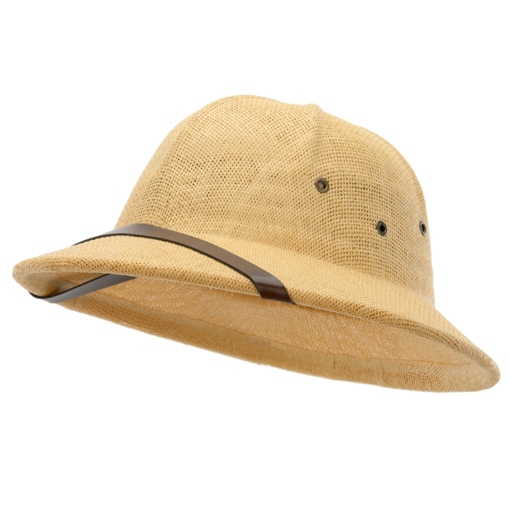 Pith Helmet Hat | Twisted Toyo Woven