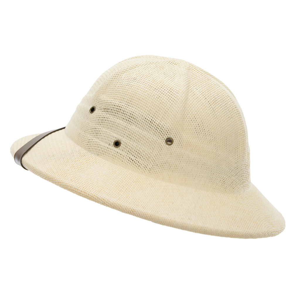 Pith Helmet Hat | Twisted Toyo Woven