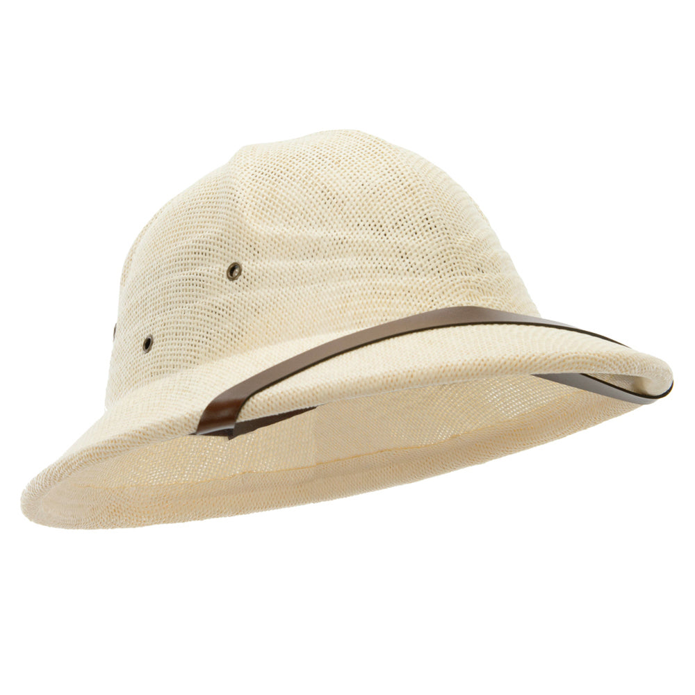 Pith Helmet Hat | Twisted Toyo Woven