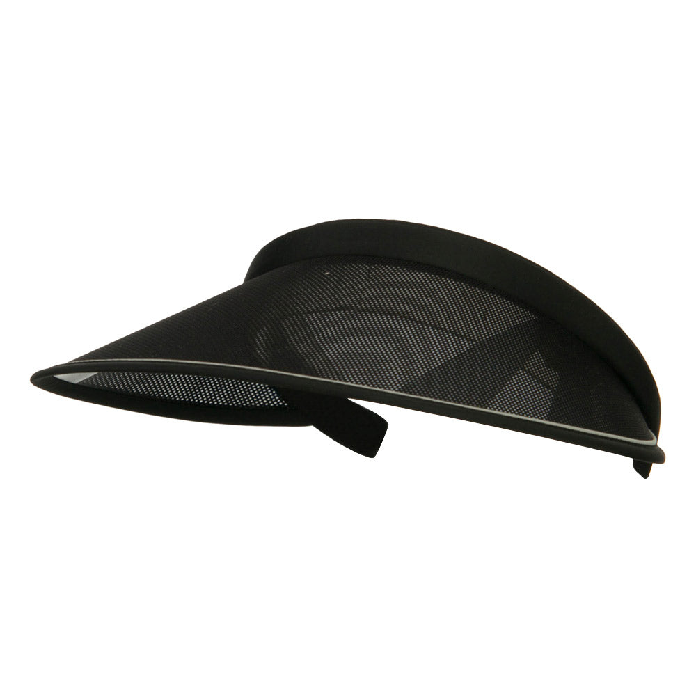 Portable lightweight clip-on sun hat