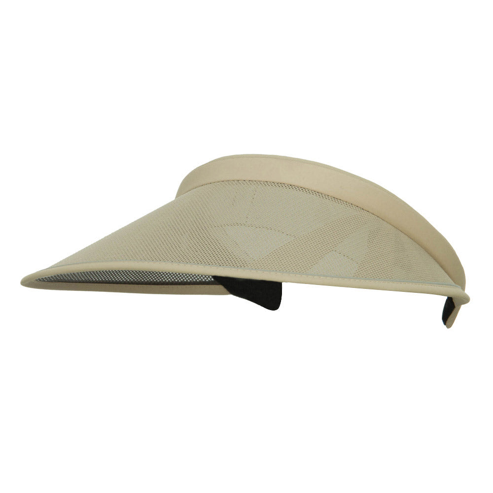 Portable lightweight clip-on sun hat
