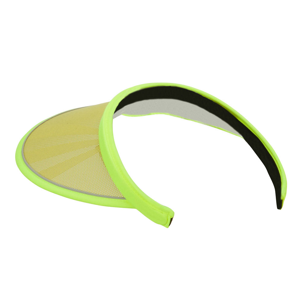 Portable lightweight clip-on sun hat
