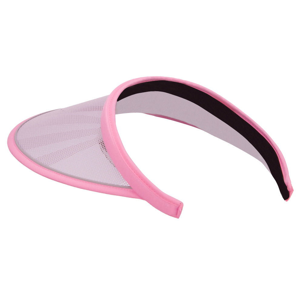 Portable lightweight clip-on sun hat