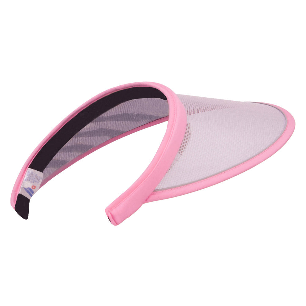 Portable lightweight clip-on sun hat